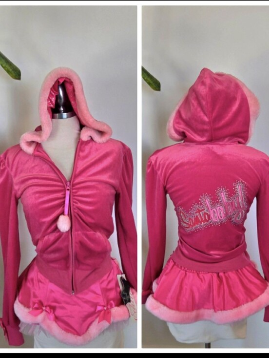Victoria's Secret Other - Victoria's Secret VTG Sexy Little Things Santa Baby Jacket & Tutu Skirt NWT Y2K